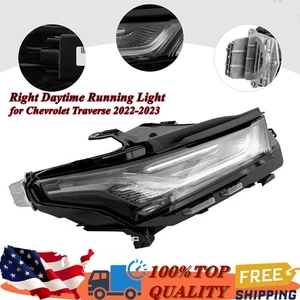 Right Side Daytime Running Light Daytime Run Lamp for 22-23 Chevrolet Traverse - Foto 1 di 16