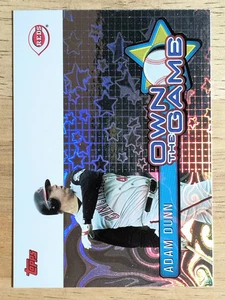 Topps Own the Game #5 2005 Adam Dunn - Imagen 1 de 2