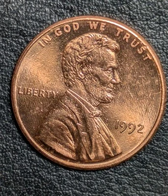1992 P 1c Memorial Highly Proof Like Mint State Ms Deep Red Uncirculated Details - Image 1 of 4