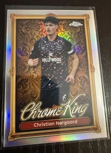 2025-26 Topps Premier League EPL Chrome Kings CK 4 Christian Nørgaard, Brentford - Foto 1 di 2
