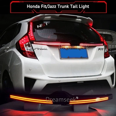 Fog Lamp For Honda Fit Jazz 2014-2019 Red Led Rear Trunk Third Tail Brake Light Foto 1 de 4