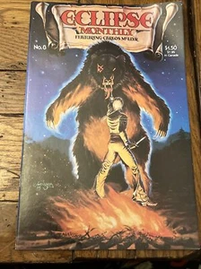Revista mensual de cómics Eclipse números # 8 en muy buen estado - Imagen 1 de 2
