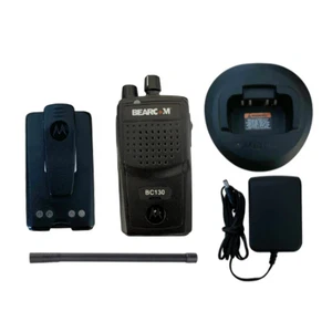 Used Motorola BearCom BC130 BPR40 AAH84KDJ8AA2AN VHF 150-174MHz 16Ch 5W Radio - Zdjęcie 1 z 1