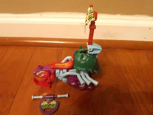 Fanghi mobili TMNT Tartaruga Ninja Teenage Mutant 1990 giocattoli compagni di gioco vintage - Foto 1 di 10