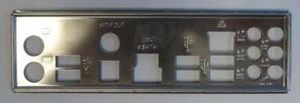 ASUS P6T Blende - Slotblech - IO Shield      #29393 - Bild 1 von 1