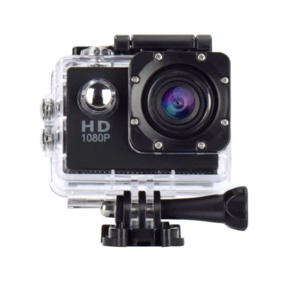 TELECAMERA 1080P FULL HD DV 12 MEGA PIXELS GO CAM VIDEOCAMERA 30M WATER SPORT - Immagine 1 di 4