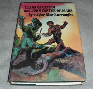 Edgar Rice Burroughs Llana of Gathol & John Carter of Mars HC 1977 Corben cover - Picture 1 of 4
