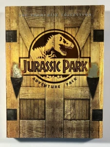 Jurassic Park Adventure Pack DVD 2007 3-Disc Jurassic Park-The Lost World-III VG - Picture 1 of 8