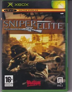 Sniper Elite Microsoft Xbox PAL Rare Complete With Manual - Picture 1 of 5