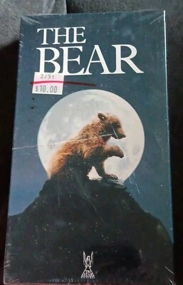 New, Sealed The Bear Movie VHS 1989 COLUMBIA TRISTAR Youk the Cub & Grizzly Bear - Image 1 of 4