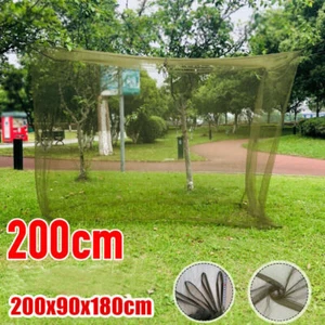 Portable Outdoor Netting Insect Fly Net Indoor Tent Mosquito Green Large Camping - Picture 1 of 8