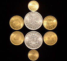 Lot of 4 Coins MACAU / MACAO 1 Pataca-10Avos(2)-5Avos(Free: Domestic S/H) i#B191