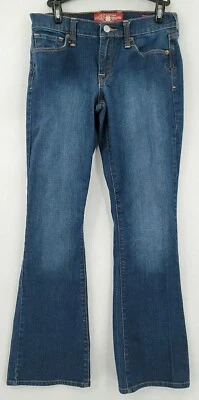 Lucky Brand Adult Women's Size 2/26 Medium Wash Low Rise Bootcut Blue Jeans - Image 1 of 4