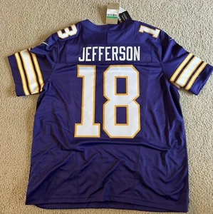 Justin Jefferson Minnesota Vikings Nike Elite Jersey Size XL - Picture 1 of 5