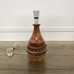 Lampada ceramica vintage metà secolo retrò anni 70 funzionante bella  - Foto 1 di 6