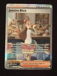 Pokémon Stürmische Funken Jasmins Blick SSP 245/191 Fullart Deutsch NM Trainer - Bild 1 von 3