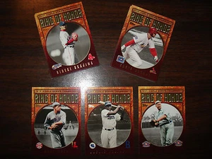 Ring of Honor 2009 actualización de béisbol Topps conjunto completo RH76-RH100 - Imagen 1 de 1