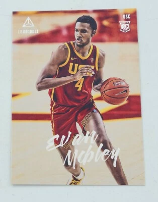 2021-22 Panini Chronicles Draft Picks Luminance Evan Mobley #77 - Image 1 of 2