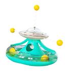 Cat Ball Track Toy Fun Turntable Cat Toy Balls Turntable Track Ball Chewing