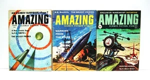 Amazing Science Fiction Stories March, April, May 1959. E. E. Smith, Piper - Picture 1 of 6
