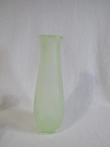 Beautiful Pale Green Blown Glass Vase - Unique Color - Picture 1 of 6