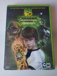 BEN 10 Racing Time Trial Film Cartoon Network DVD Spanish English - Picture 1 of 6
