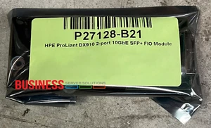 HPE ProLiant DX910 2-port 10GbE SFP+ FIO Module P27128-B21 - Picture 1 of 1
