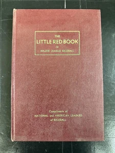 1958 The Little Red Book of Major League Hardback - Picture 1 of 4