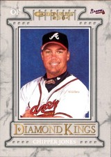 2004 Donruss #21 Chipper Jones ATLANTA BRAVES DIAMOND KINGS