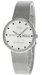 MIDO Commander 1959 37MM SS Silver Mesh Men's Watch M8429.4.21.13 - Picture 1 of 5
