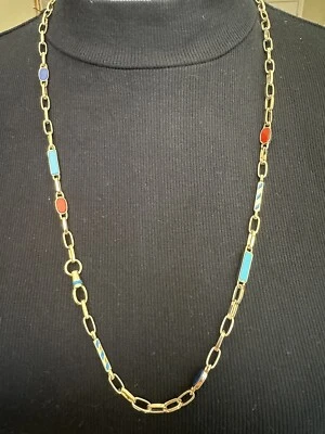 Colar longo esmaltado Banana Republic  - Imagem 1 de 4