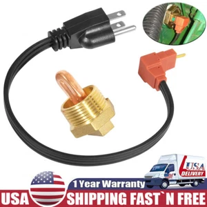 Calentador de refrigerante bloque motor AR87167 para John Deere 650 655 670 750 755 770 790 - Imagen 1 de 11