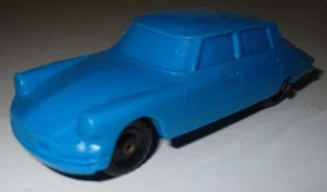 Gummiauto Citroen DS Pallas Die Göttin blau Gummi Auto 1955 - 1967 Rarität! - Bild 1 von 1