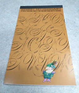 Bloc de notas de papelería American Greetings Hi Brows Looney 24 hojas nuevo de colección - Imagen 1 de 14