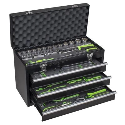 Sealey S01266 Portable Tool Chest 3 Drawer with 98pc Tool Kit - Image 1 of 4