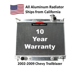 All Aluminum Radiator 2002-2009 Chevy Trailblazer GMC Envoy L6 Engine HPR888 - Picture 1 of 4