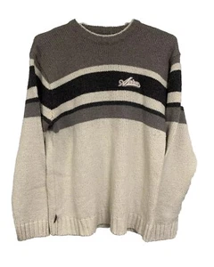 Suéter Tejido AVIREX Adulto 2XL Vintage Años 90’s Y2K Lana Mezcla Pullover Cuello Redondo - Imagen 1 de 13