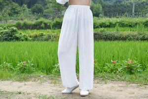 Unisex Kung Fu Tai chi Wu shu Martial Arts Yoga Lantern Fitness Pants 10 colors - Picture 1 of 11