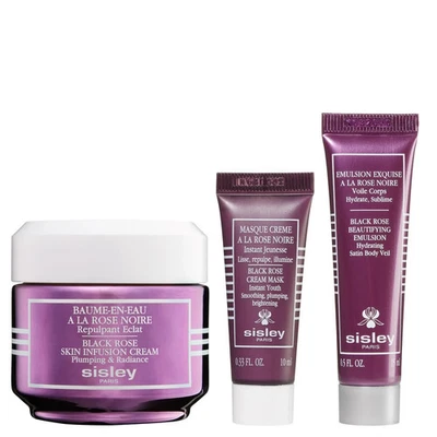 NEW SISLEY Black Rose Set – Hydrate & Glow: Cream 50ml, Mask 10ml, Emulsion 15m - Image 1 of 4