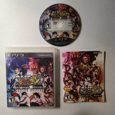 Super Street Fighter IV Arcade Edition PS3 Video Game CIB Complete - Image 1 of 2