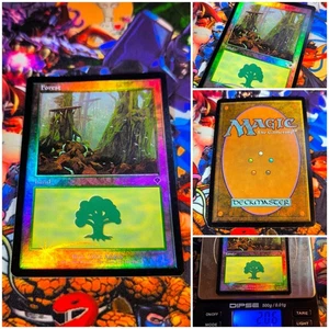 MTG Forest V.4 🇬🇧 EX Vintage Iconic Land FOIL Invasion 2000 OG - Bild 1 von 5