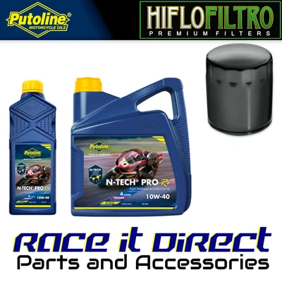 Kit de aceite y filtro para Harley Davidson VRSCDX V-Rod 10th Anniv Ed 2012 Puto Hiflo Foto 1 de 4