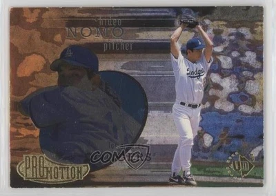1997 Upper Deck UD3 Pro Motion Hideo Nomo #27 - Image 1 of 2
