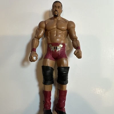 2013 WWF WWE Mattel David Otunga Wrestling Figure Basic Series Harvard Logo (23) - Image 1 of 4