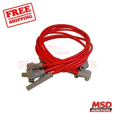 Juego de cables de bujía MSD para Chevrolet S10 Blazer 1992-1994 Foto 1 de 2