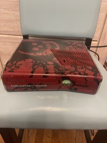 Gears of War Xbox 360 Slim Limited Edition 320GB Console ONLY 