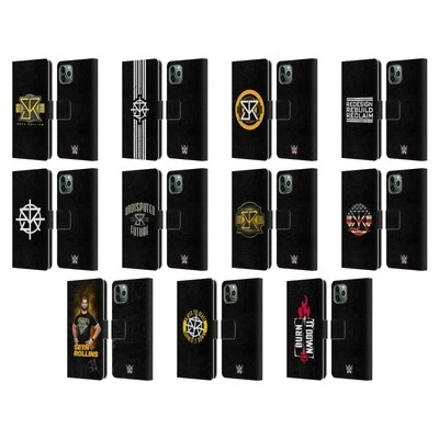 FUNDA BILLETERA LIBRO CUERO OFICIAL WWE SETH ROLLINS PARA TELÉFONOS APPLE iPHONE Foto 1 de 4