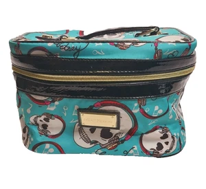 Bolso de fin de semana Betsey Johnson turquesa calavera para mujer - Imagen 1 de 5