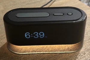 Loftie Smart Alarm Clock - Bluetooth Sound Machine, Nightlight - Black-Excellent - Picture 1 of 12