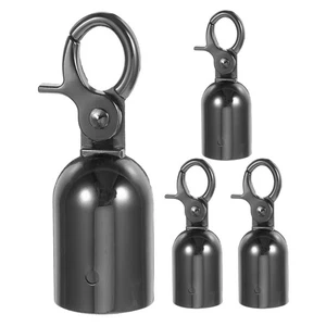  4 Piezas Columna de Conserje Accesorios Metal Cable Gancho Sujetador Barandilla Cuerda - Imagen 1 de 12